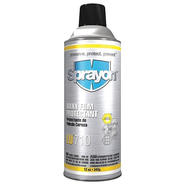 Sprayon Lubricant, 12 oz, Aerosol Spray Can, Wax-based Base SC0710000 - main