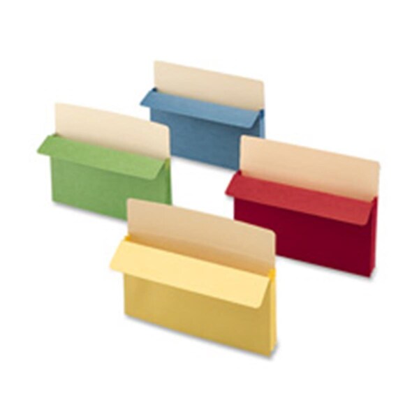 Pen2Paper Top-Tab File Pocket- Lgl- 14-.75in.Wx9-.50in.H- 3-.50in. Exp- YW PE2493328 - main