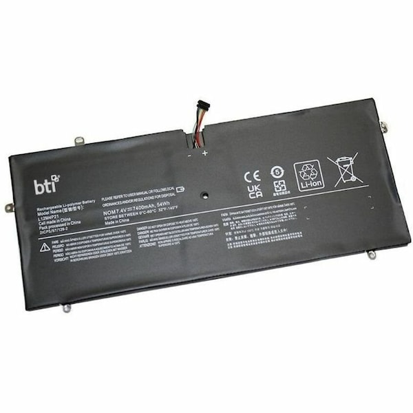 Battery Technology BTI 4-CELL 7.4V LI-ION BATTERY FOR LENOVO YOGA 2 PRO, YOGA 2 PRO 13 L12M4P21-BTI - main
