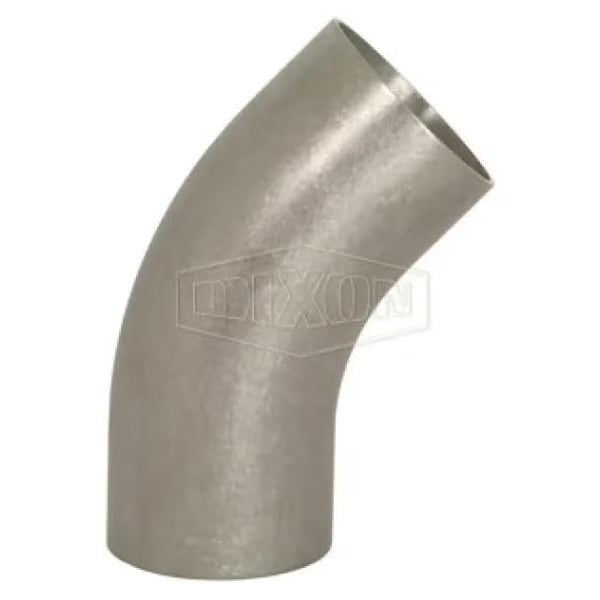 Dixon Weld Elbow, Long, Series: B2KS, Fitting/Connector Type: 45 deg Elbow, 2 in Nominal Size, 0.065 in Th B2KS-G200U - main