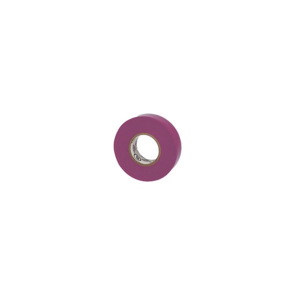 Cable Wholesale Warrior Wrap 7mil General Vinyl Electrical Tape Purple 0.75 inch x 60 ft 9001-24100 - main