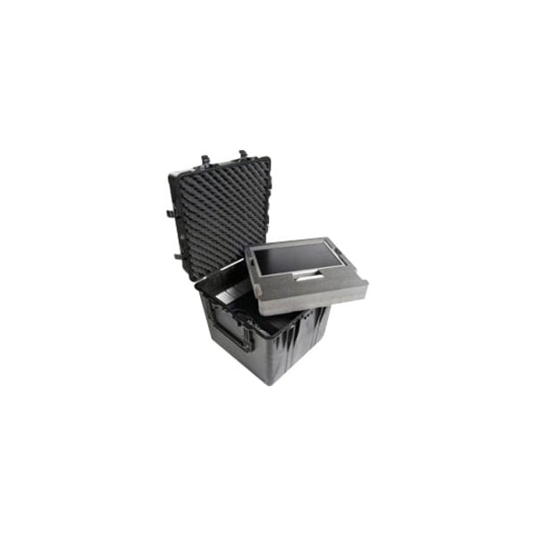 Pelican Black Protective Case, 26-1/2" L x 26-1/2" W x 25-1/4" D 0370NF - main