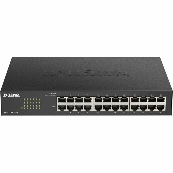 D-Link 24-PORT GIGABIT SMART MANAGED SWITCH, 24 X 1G PORTS, SEGREGATE DIF DGS-1100-24V2 - main