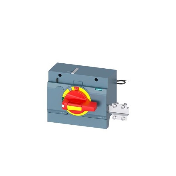 Siemens front mounted rotary operator EMERGENCY OFF IP30 with door interlock 24 V 3VA9447-0EK37 - main