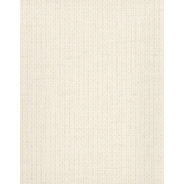 York Wallcoverings Petite Metro Tile White Wallpaper TD1044N - main