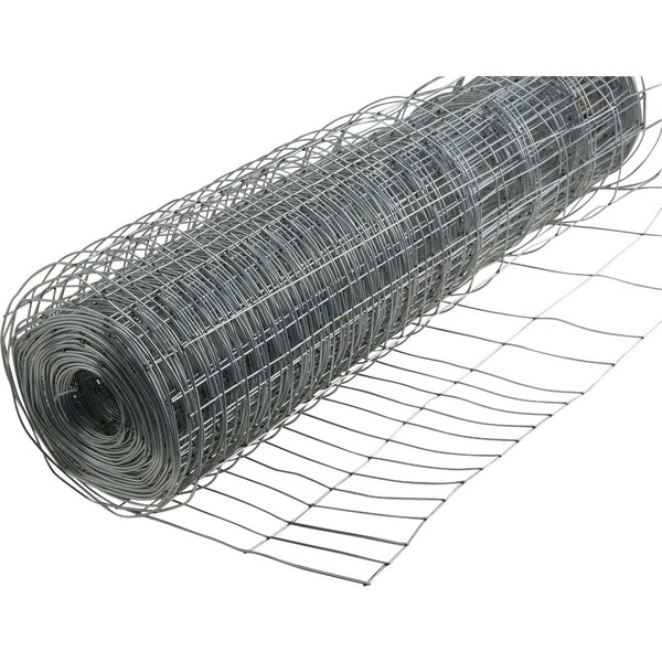 Unbranded Rabbit Guard 40'' H.x50 ' L. Galvanized Wire Garden Fence Silver 703849 - main