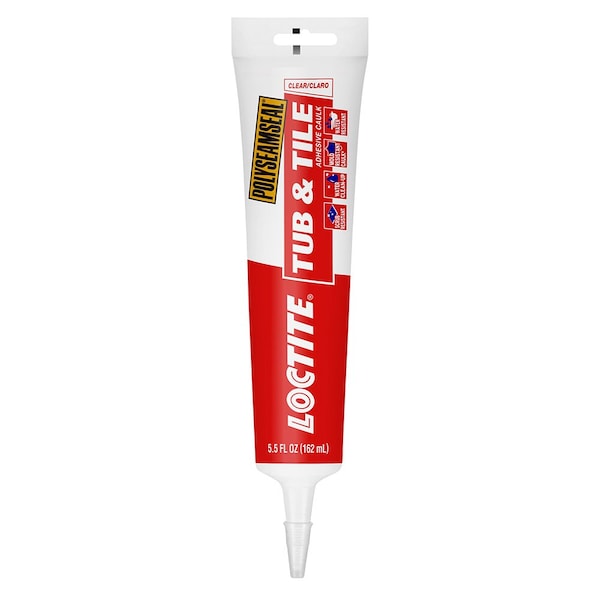 Osi - Henkel / Polyseamseal 5.5 Oz Loctite 2241871 Clear Polyseamseal Tub & Tile Adhesive Caulk 2241860 - main