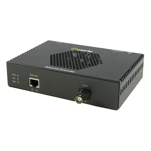 Perle Systems EXP-1S110E-BNC-XT 1X10/100 BNC VDSL POE CPE XTEMP LAN EXTENDER 06004770 - main