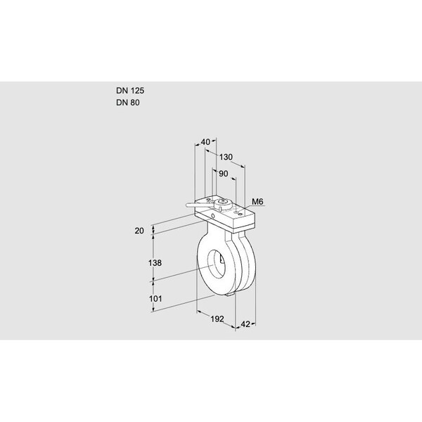 Honeywell Kromschroder BVG125/80Z05H KS88300854 - main