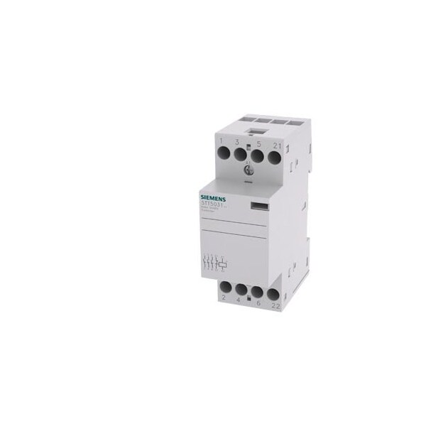 Siemens INSTA contactor with 3 NO contacts and 1 NC Contact for 230 V AC 400V 25A 5TT5831-2 - main