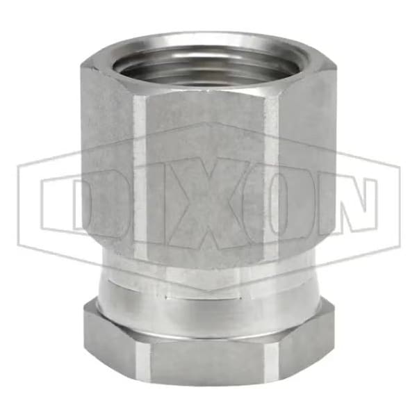 Dixon The Right Connection RAS Garden Hose Adapter, 3/4-11-1/2 x 3/4-14 Nominal, FGHT Swivel x FNPT End S 5021212SS - main