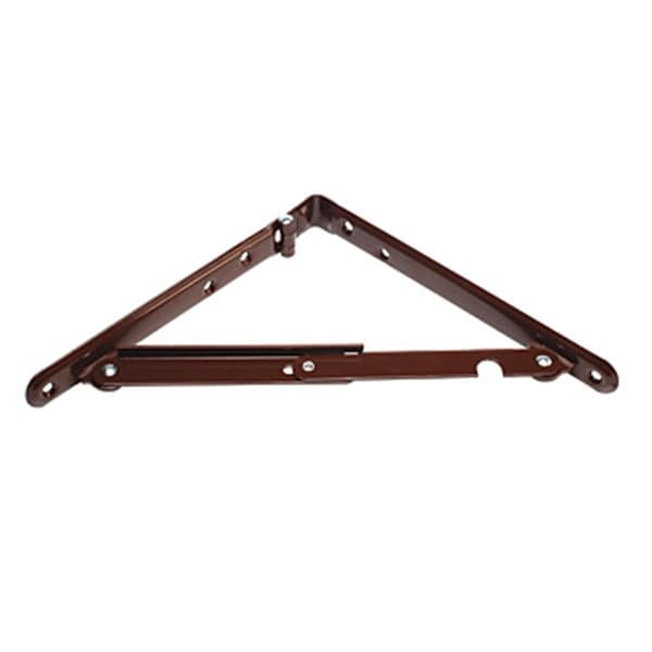 Overtime H505 8 X 8 In. Folding Shelf Bracket, 2PK OV345419 - main
