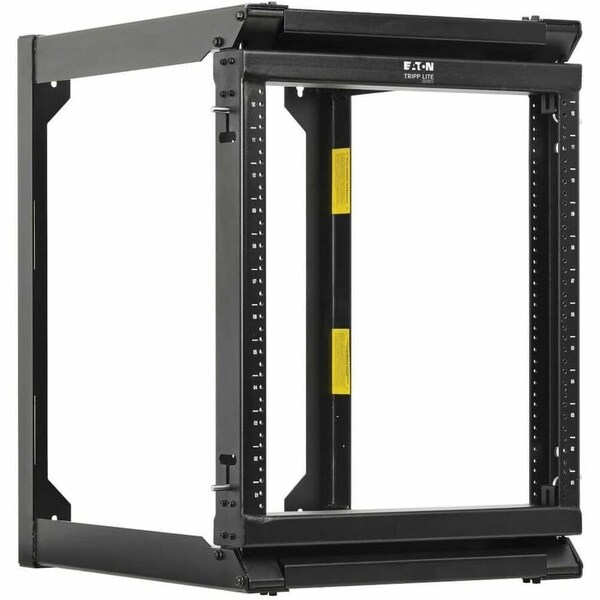 Eaton Tripp Lite Series SmartRack 12U Wall-Mount 2-Post Open Frame Rack, Hinged Front, Heavy Duty SRWO12US2 - main