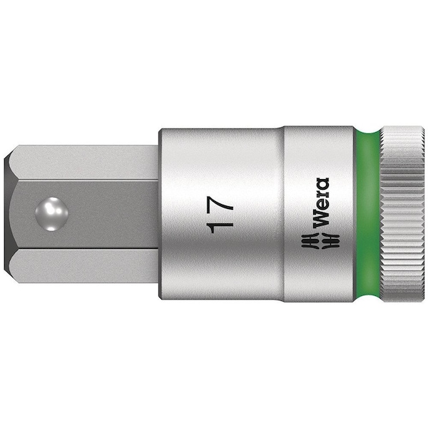 Wera 8740 C HF Zyklop bit socket with 1/2 in drive with holding function, 10 x 140 mm 5003845001 - main