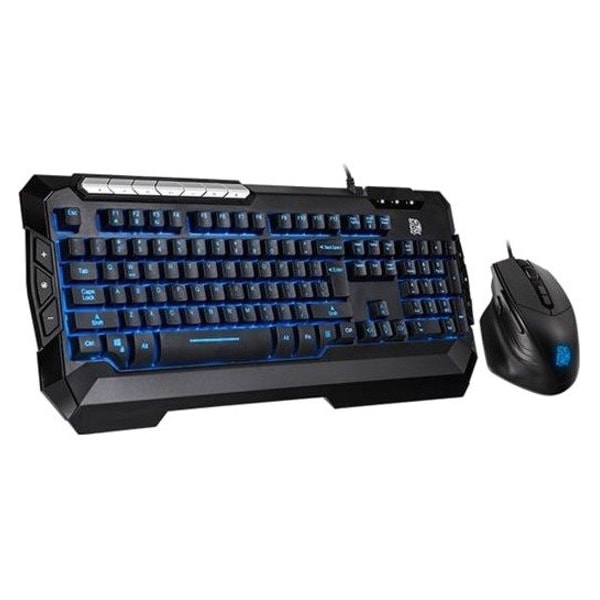 Thermaltake Commander Combo V2: Gaming Keyboard & Mouse CMCMCWLXXMBUS - main