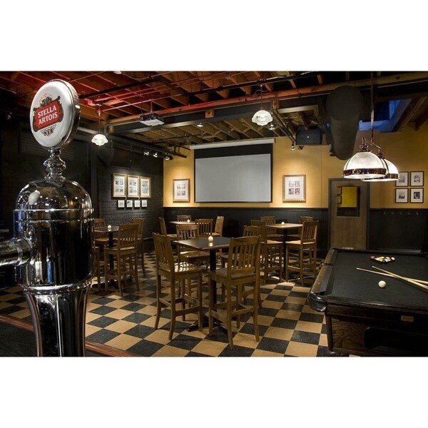 Draper Draper Targa 109" Projection Screen - 16:10, Matt White XT1000E, 110 V - Wall/Ceiling Mount 116368 - main