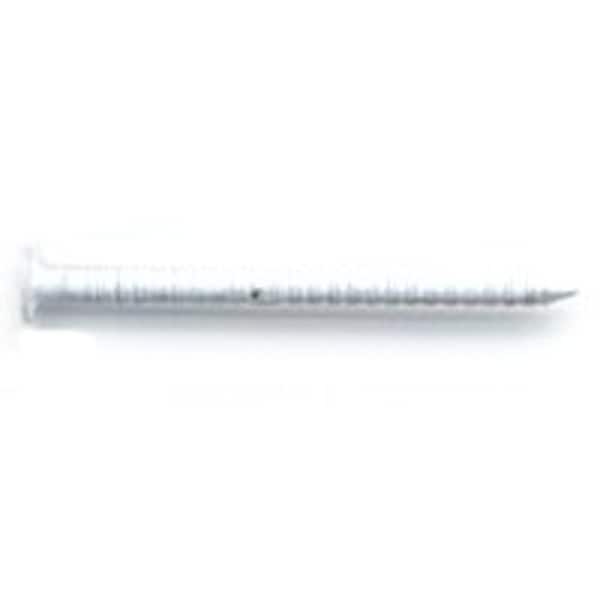 Maze Nails AT3-1-1/4-8252-WH Trim Nail, Hand Drive, 1-1/4 in L, Aluminum, Flat Head, Smooth Shank, White, 1 lb AT31258252WH - main
