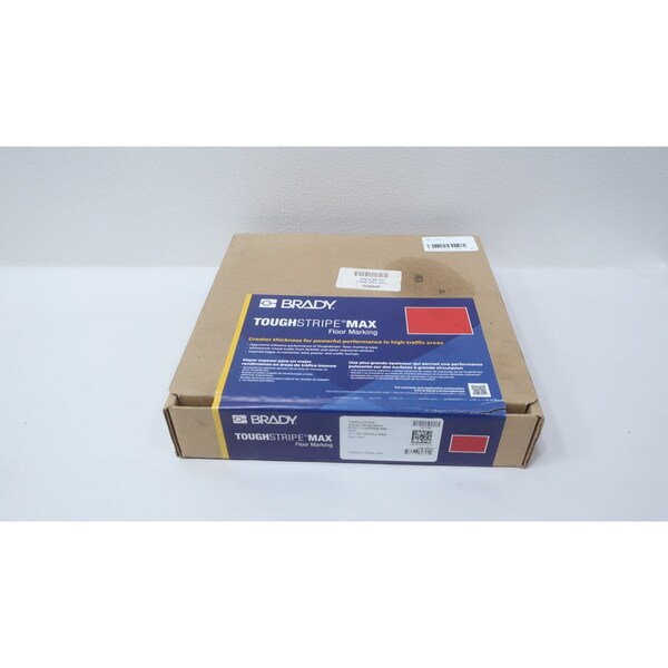 Brady TOUGH STRIPE MAX RED FLOOR MARKING TAPE 2IN X 100FT 149634 - main