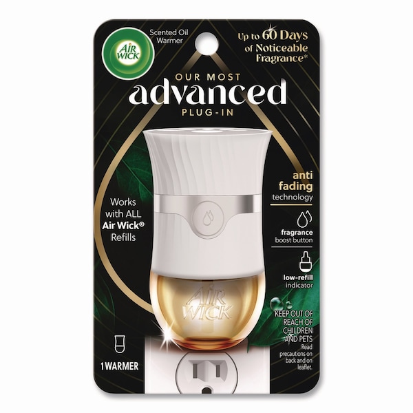 Air Wick Advanced Scented Oil Warmer, White 62338-03379 - main