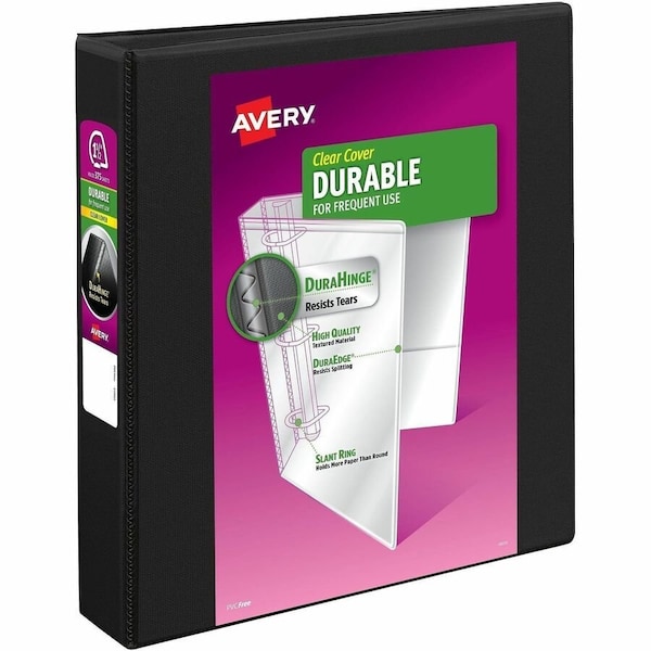 Avery BINDER, VIEW, DURBL, 1 1/2in, BK 17021 - main