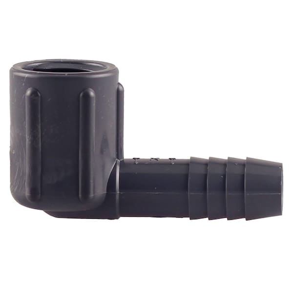 Westlake Pipe & Fittings Boshart Industries 1/2 in. Insert in. X 1/2 in. D FPT Polypropylene 90 Degree Elbow 1 pk UPVCFE-05 - main