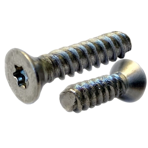 Newport Fasteners #10-14 x 3/4 in, 18-8 Stainless Steel Flat Head Torx Drive, 700 PK 697143-700 - main