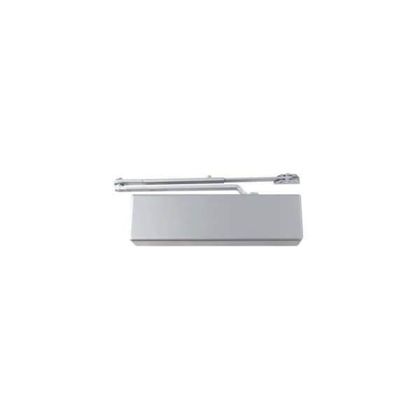 Schlage Lock Co Heavy Duty Closer Full Cover, DS-Dead Stop Parallel Arm, 689/SP28 Powder Coated Aluminum DCH1000.STD.FULL.DS.ALUM - main
