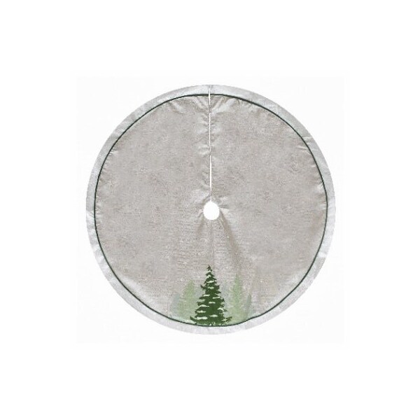 Dyno Seasonal Solutions 48 GRY/WHT Tree Skirt 2487636-1 - main