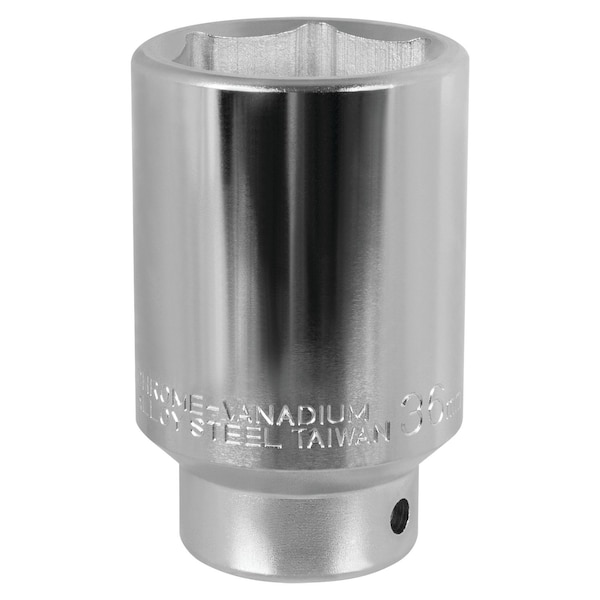 Performance Tool 36mm Axle Nut Socket, FWD, CrV, Forged W1299 - main