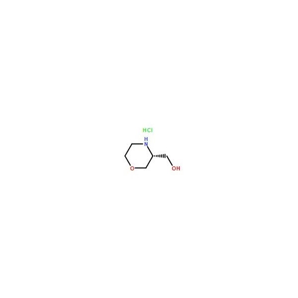 Ak Scientific 3(R)-Hydroxymethylmorpholine HCl (5g), CAS 1212377-10-0 X9480-5g - main
