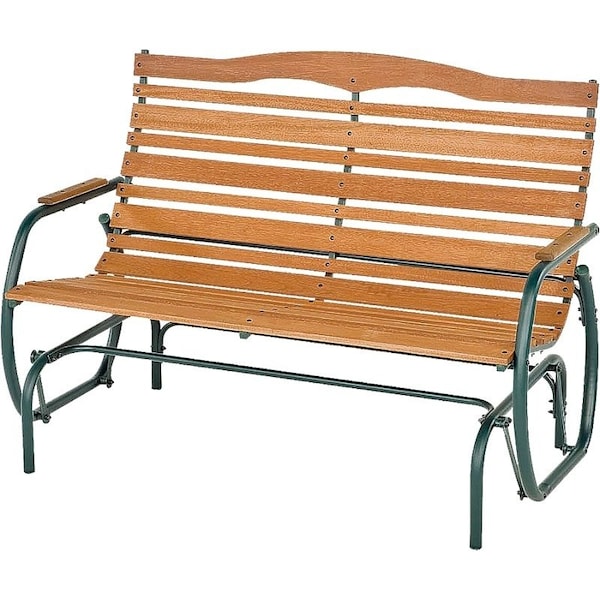 Jack Post Jack Post CG-44Z Double Glider Bench, 500 lb Seating, Steel Frame, Bronze CG-44Z - main