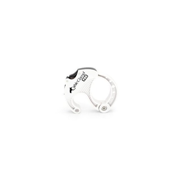 Cable Wholesale Cable Clamp, Polycarbonate/ABS, 2 in Bundle Dia., Black, White 30CA-69111 - main