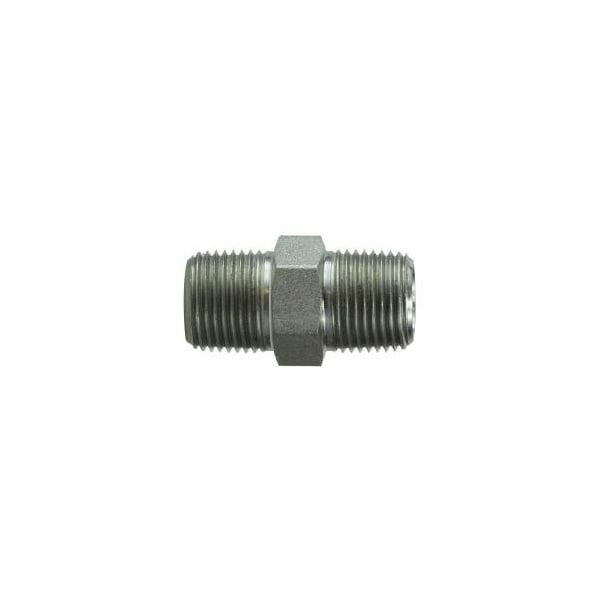 Midland Industries NIPPLE HEX 1/2IN MPT 3/8IN MPT STL 540486 - main