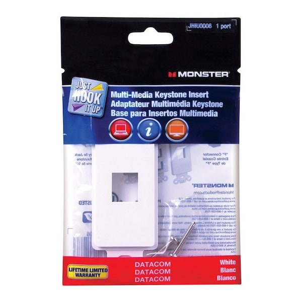 Monster Cable 12 ft. 10 Ga. Car Battery Booster Cable Clamps DH1210 - main