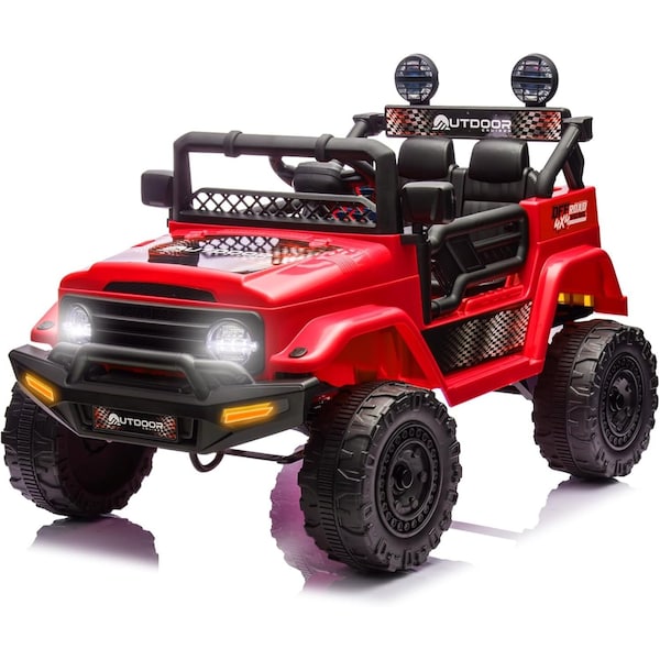Outdoorcruiser Outdoor Cruiser 12V Kids Ride-On Car with Remote Control Dual 25W Motors, 4.5AH Battery, Safety Belt OCJCRD - main