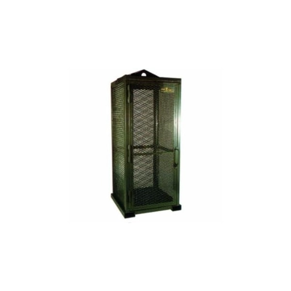 Saf-T-Cart Storage Series Cylinder Cage, Locking Door, (9) Hi-Pressure Cylinders 339-STS-9 - main