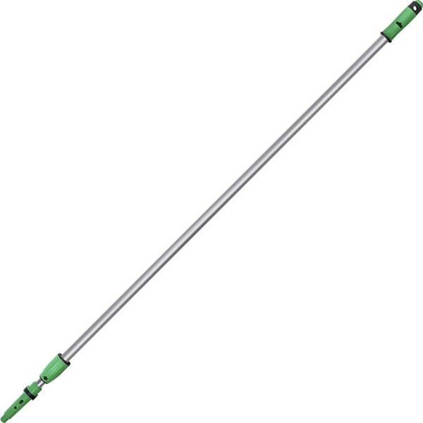 Unger 156" Threaded Telescoping Pole, 7/8 in Dia, Silver/Green, Aluminum/Plastic EZ400 - main