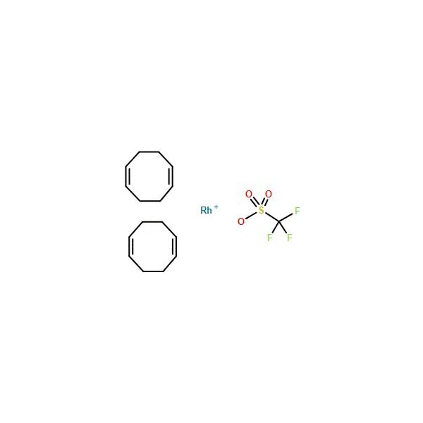 Ak Scientific Bis(1, 5-cyclooctadiene)rhodium(I)trifluoromethanesulfonate (250mg), CAS 99326-34-8 K782-250mg - main