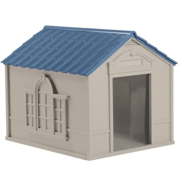 Suncast HOUSE DOG RESIN LT TAUPE LARGE DH350 - main