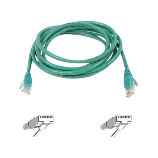 Belkin 3Ft Cat6 Snagless Patch Cable, Utp, Green Pvc Jacket, 23Awg, 50 A3L980-03-GRN-S - main