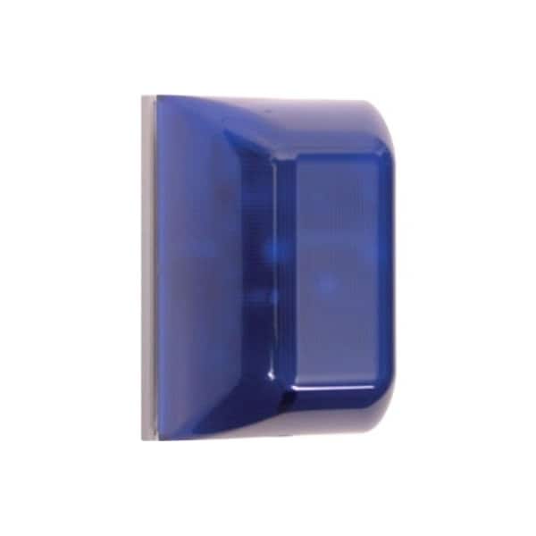 Safety Technology International Alarm Mini Controller, Siren, Continuous, 9V DC, 100 dB, Polycarbonate, Blue, Wall Mount STI-SA5000-B - main