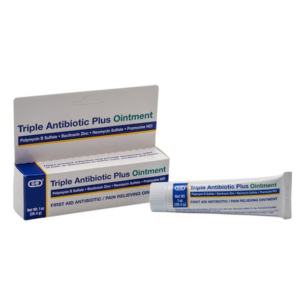 Cosette Pharmaceuticals Triple Antibiotic Plus Ointment, 30gm 00713062231 - main