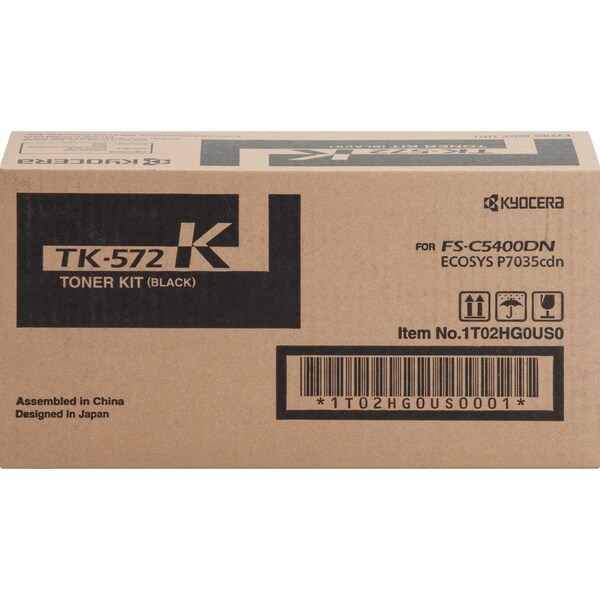 Kyocera Black Toner Cartridge 1T02HG0US0 16K YLD TK572K - main