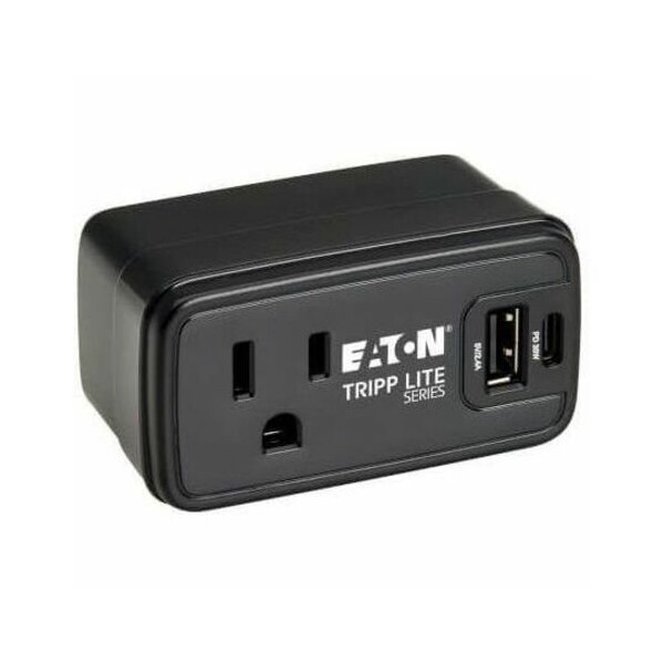 Tripp Lite OutletStrip, Black, 2-15/32in, 1Outlets SK10C32B - main