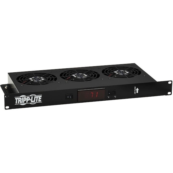 Tripp Lite Rack Accessory, Steel, 5 1/16 in H SRFAN1UTEMP - main