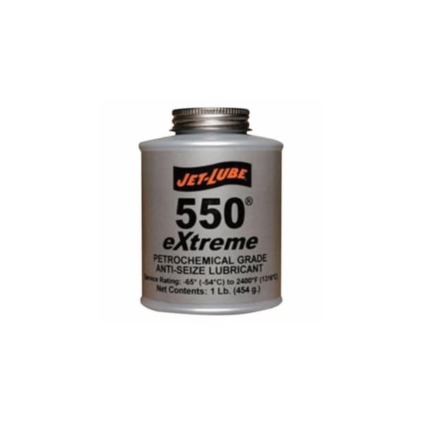 Jet-Lube 550 Extreme Anti-Seize and Thread Lubricant, 1 lb, Brush Top Can, 12PK 399-47104 - main