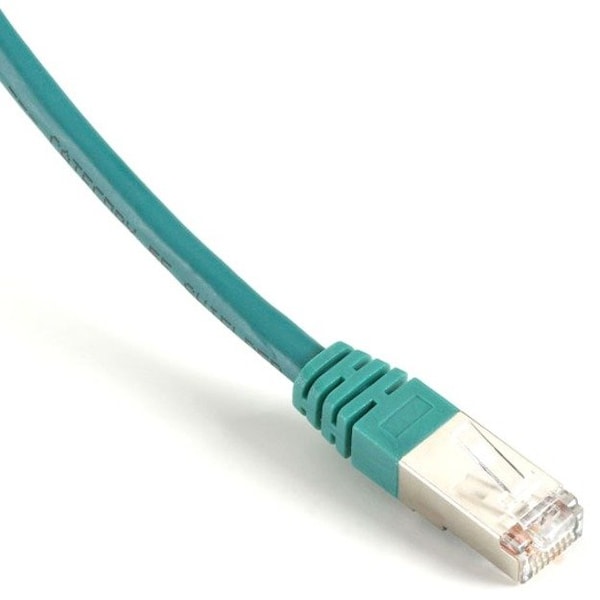 Black Box Cat5E Shld Cbl Green 20 Feet 24 Awg, Sld EVNSL0173GN-0020 - main