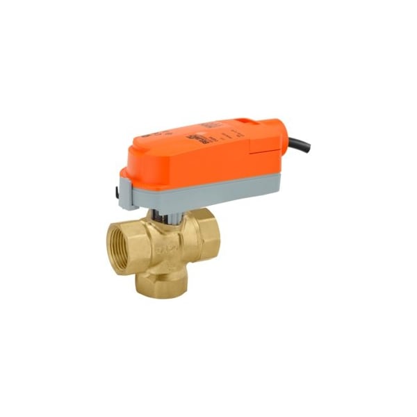 Belimo ZoneTight QCV, 1in, 3-way, Z3100Q-J+CQX24-3 - main