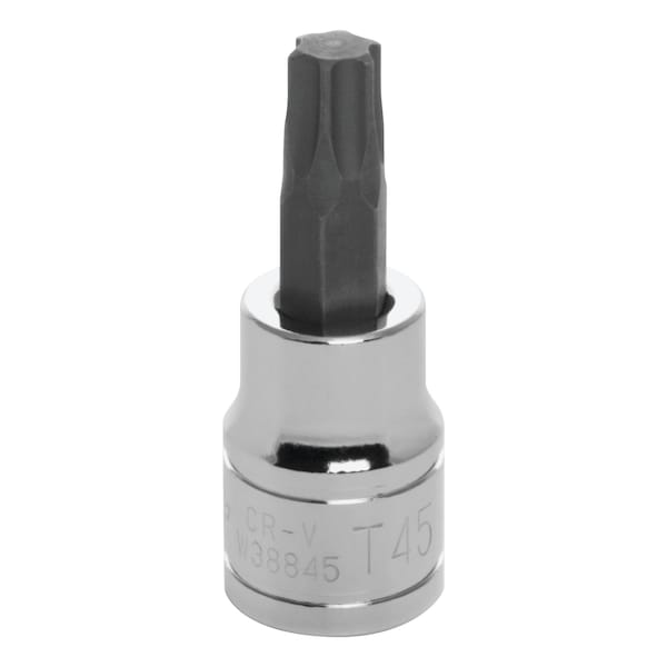 Performance Tool 3/8 In Dr. Star Bit Socket T45, W38845 W38845 - main