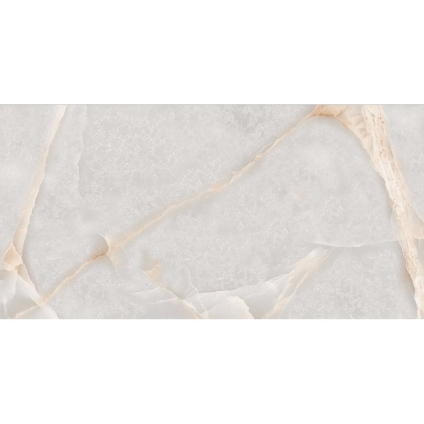 Andova Tiles SAMPLE-Kaia Petraza Grey 12-in. x 24-in. Stone Look Polished Porcelain Wall & Floor Tile SAM-ANDKAI518 - main